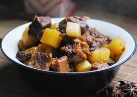 吃牛腩可以吃哈密瓜,营养互补的美食新体验